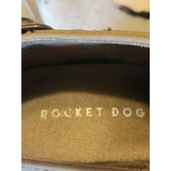 Rocket Dog Beige Lace Up Booties Size 8 - Picture 2 of 8